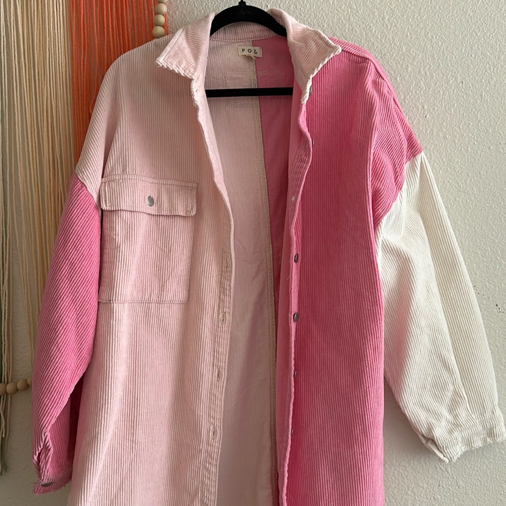 Pol Pink Shacket